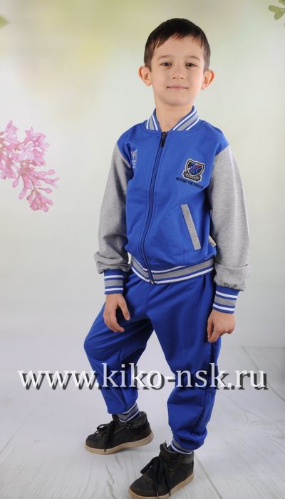 Трикотажный спортивный костюм для мальчика