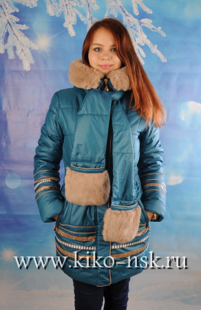 3735 Полупальто  для девушки