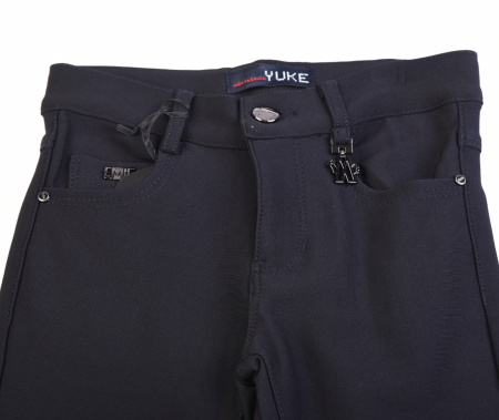 17037 Брюки для девочки на флисе YUKE