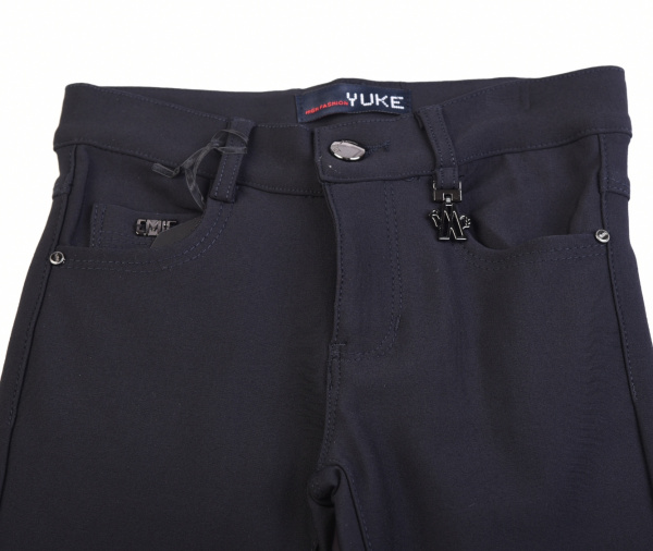 17037 Брюки для девочки на флисе YUKE