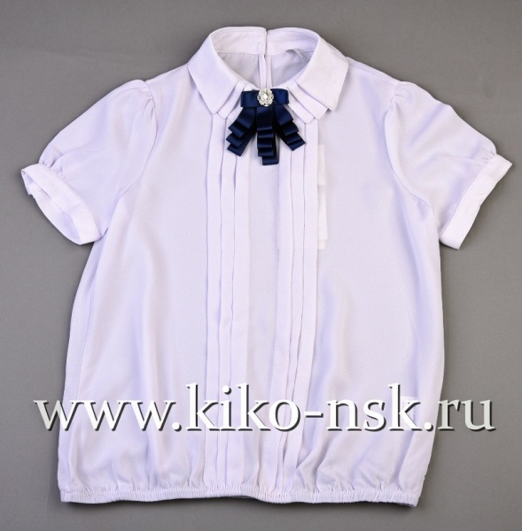 701266 Блуза шифоновая с брошью ModaLora