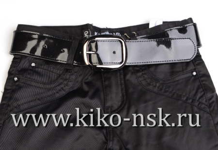 2832Y-5 Брюки школьные для девочки на флисе KANDY