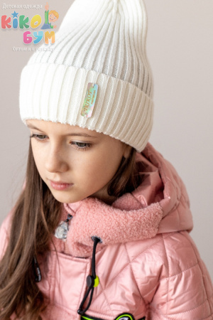 44  Шапка "Тыковка" с отворотом одинарная 