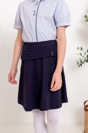 701580-1 Юбка школьная для девочки Moda Lora