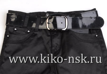 2834Y-7 Брюки школьные для девочки на флисе KANDY