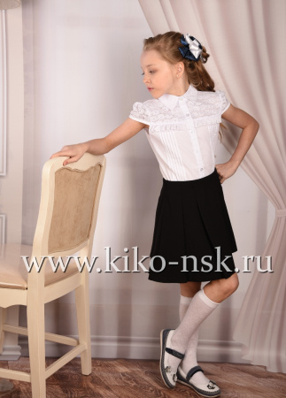 1516 Юбка школьная пышная