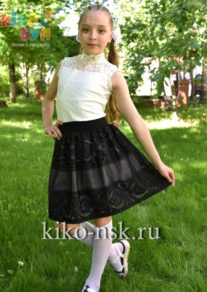782417 Юбка для девочки "Кларис"