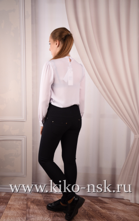 15081-1 Брюки школьные для девочки YUKE