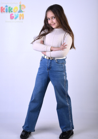 1026 Джинсы для девочки 