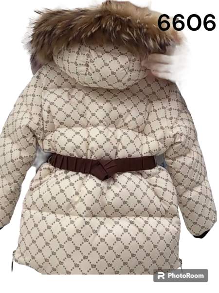 6606 Пальто для девочки Lusiming