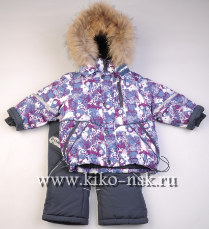 3403М Костюм для мальчика на синтепоне, Бордо