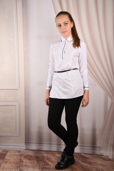 701288 Блуза с длинным рукавом ModaLora