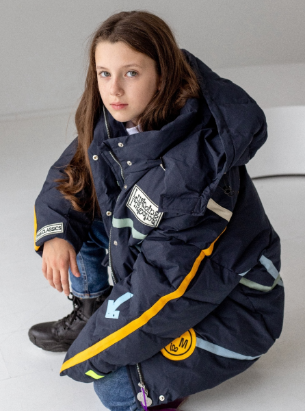 2238 Куртка для девочки Lusiming