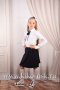 701580-1 Юбка школьная для девочки Moda Lora