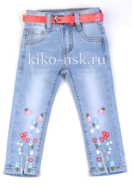3489 Джинсы для девочки 
