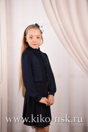 701590 Юбка школьная для девочки Moda Lora