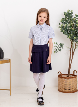 701580-1 Юбка школьная для девочки Moda Lora