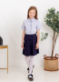 701580-1 Юбка школьная для девочки Moda Lora
