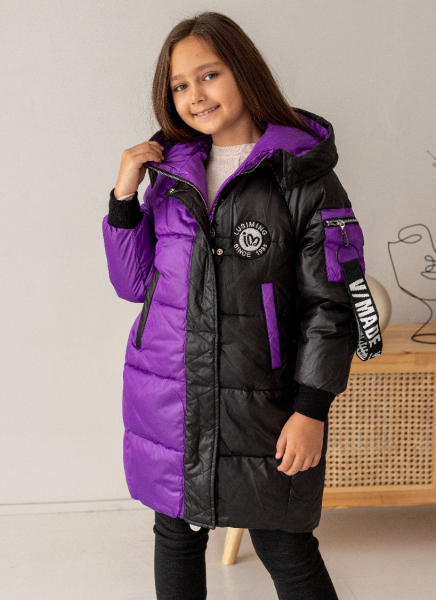 2233 Пальто для девочки Lusiming