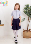 701580-1 Юбка школьная для девочки Moda Lora