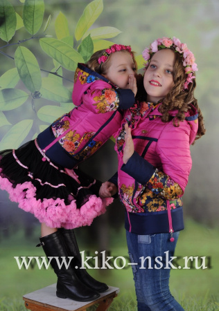 1133Б Куртка для девочки на синтепоне