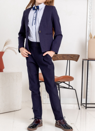 701240 Пиджак для девочки Moda Lora