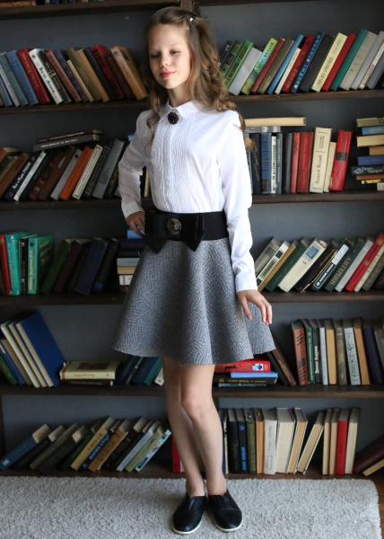 780927 Юбка для девочки "Фешн Плюс"