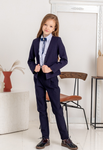 701240 Пиджак для девочки Moda Lora