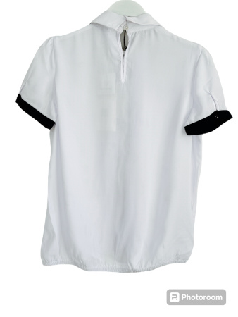 701261 Блуза шифоновая с брошью ModaLora