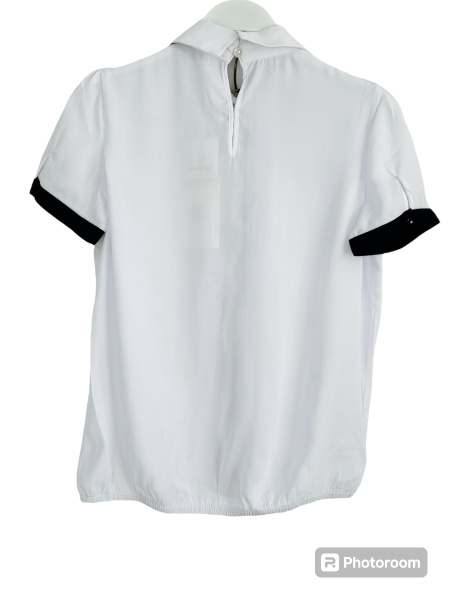 701261 Блуза шифоновая с брошью ModaLora