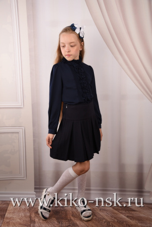 701590 Юбка школьная для девочки Moda Lora