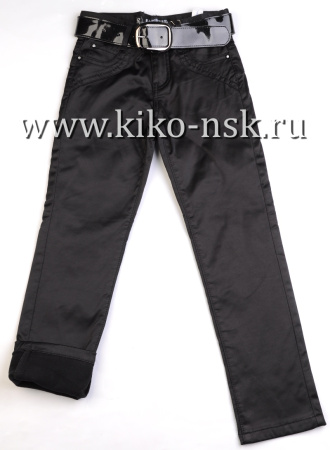 2832Y-5 Брюки школьные для девочки на флисе KANDY