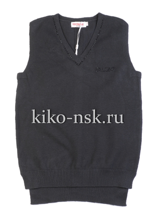 88259 Жилет для девочки удлиненный