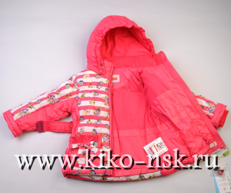 3555М Костюм на синтепоне, Розовый