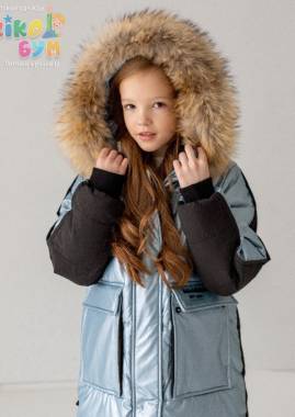 21110-S Пальто для девочки Anernuo