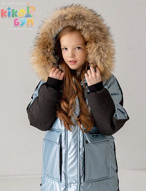 21110-S Пальто для девочки Anernuo