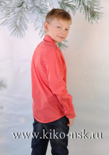 2220074А Рубашка для мальчика-подростка