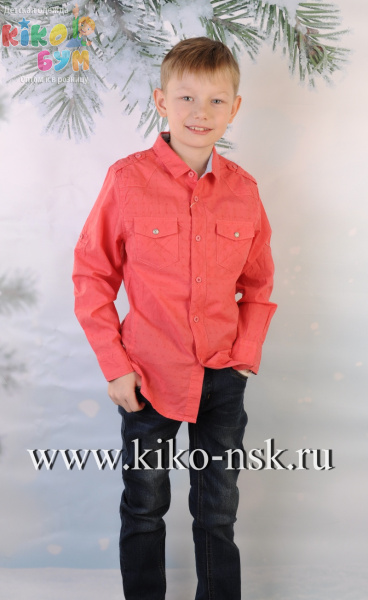 2220074А Рубашка для мальчика-подростка