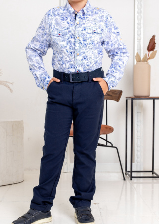 29247 Брюки для мальчика школьные 