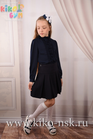 701590 Юбка школьная для девочки Moda Lora