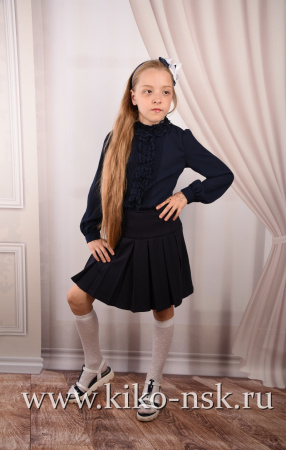 701590 Юбка школьная для девочки Moda Lora