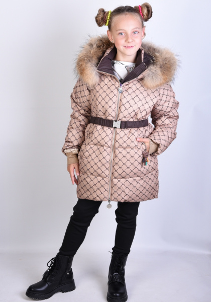 6606 Пальто для девочки Lusiming