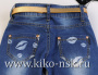 33091 Джинсы для девочки YUKE