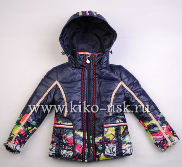 912М Куртка для девочки на синтепоне