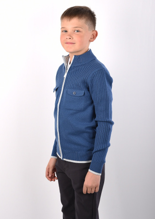 476 Кофта для мальчика на молнии