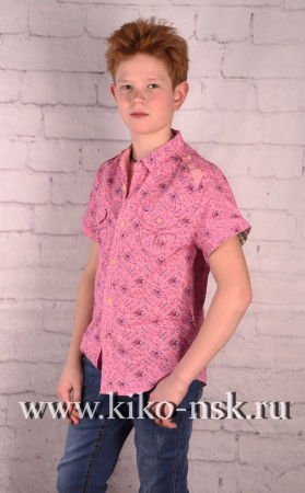 2168В(12-20) Рубашка для мальчика
