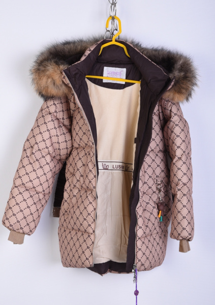 6606 Пальто для девочки Lusiming