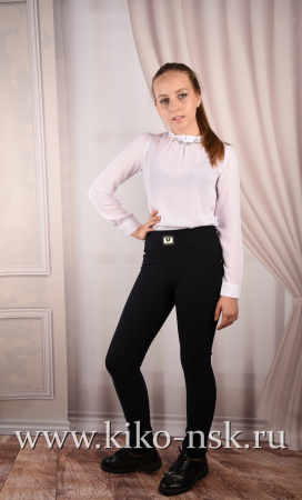 15081-1 Брюки школьные для девочки YUKE 