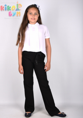 21019(22-27) Брюки школьные "Палаццо"
