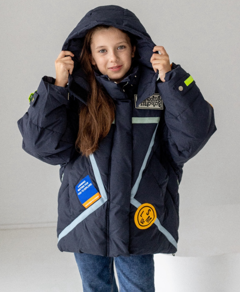 2238 Куртка для девочки Lusiming